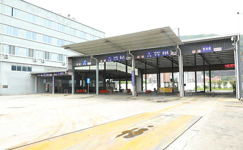 10月份以來拓巨智能外廓尺寸(ITWK-2型)設(shè)備承擔(dān)包頭市區(qū)所有貨運(yùn)車輛上牌外廓檢測(cè)